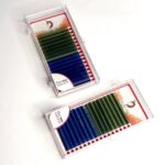 پالت مژه یونی کورن سبز آبی - Image 2