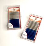 پالت مژه یونی کورن سفید آبی - Image 2