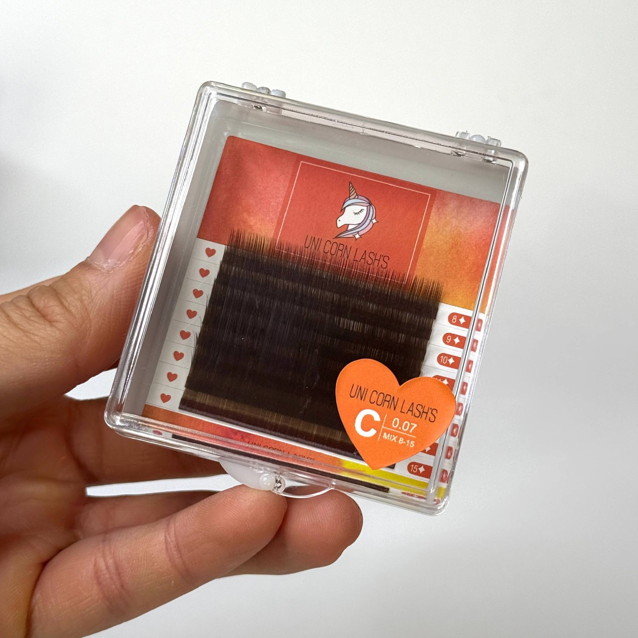 1404-09-29 12.52.42 پالت مژه یونی کورن مینی قهوه ای جدید - Image 1