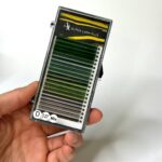 پالت مژه آلفا پلاس میکس سبز