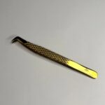 پنس تخم مرغی بدون شیار طلایی الفا کد S55