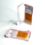 پالت مژه یونی کورن میکس سفید نارنجی - Image 2