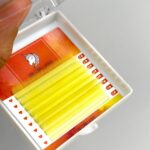 پالت مژه یونیکورن مینی زرد جدید