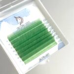 پالت مژه یونیکورن مینی سبز جدید