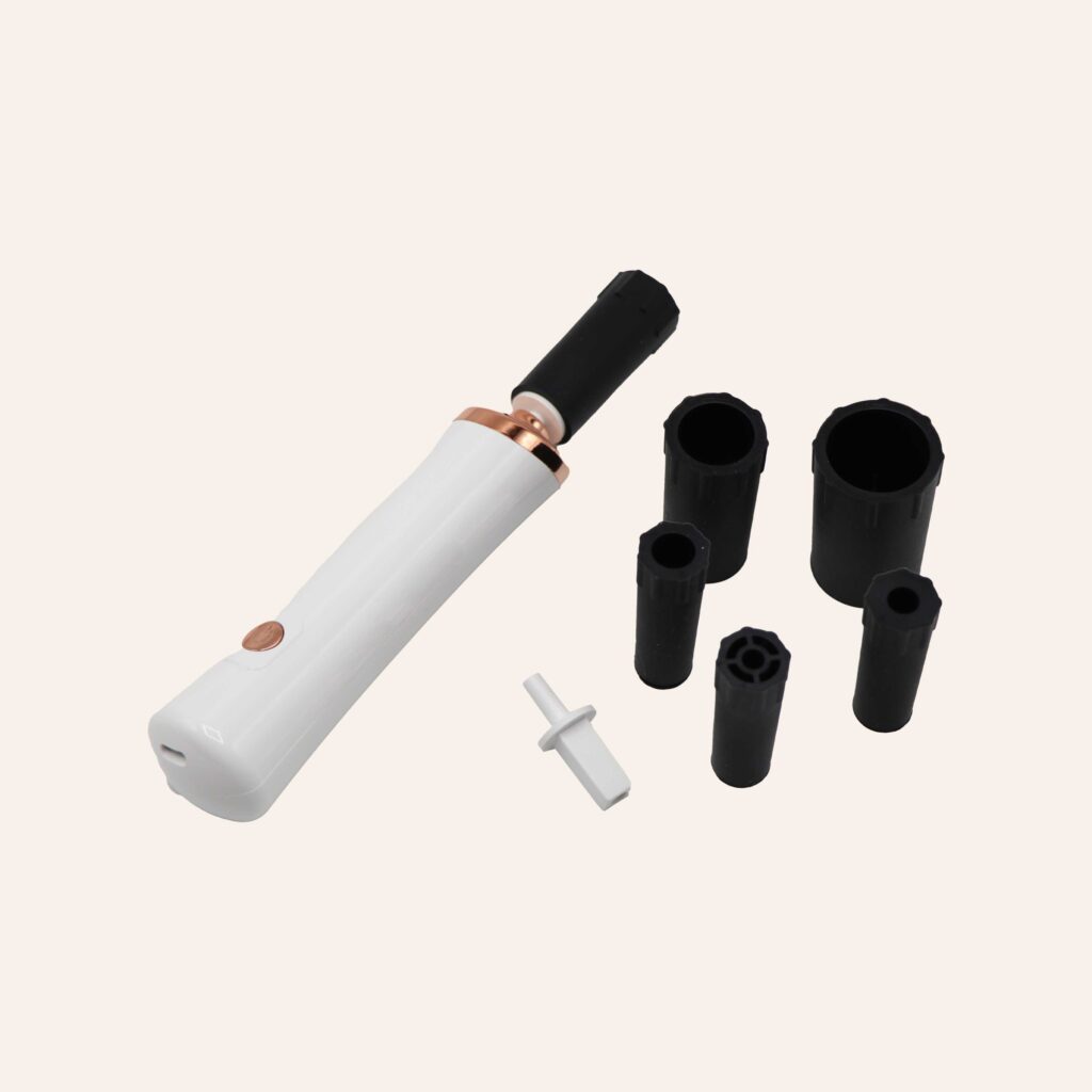 شیکر چسب پنج سر شارژی